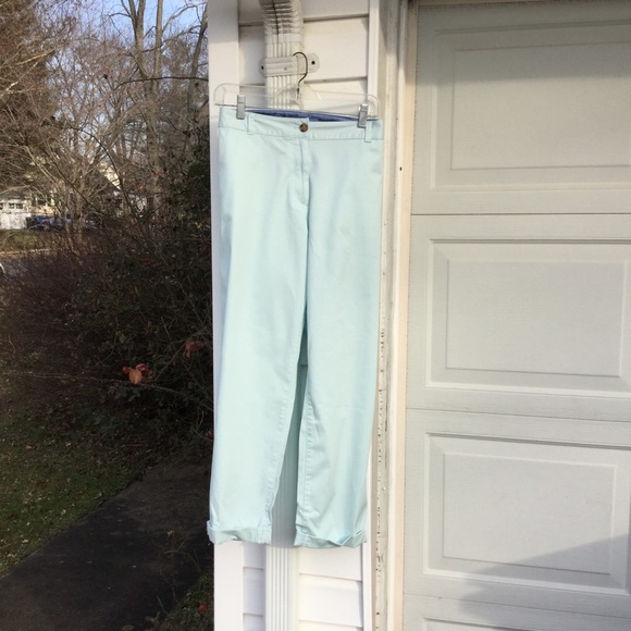 NWT Talbots Pretty Aqua Blue "Weekend Chino" - Picture 7 of 7